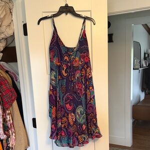 NWOT La Fiorentina Paisley Babydoll Dress